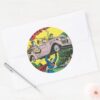 Superman_#19_classic_round_sticker_3 Superman 19 Classic Round Sticker