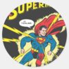 Superman_#32_classic_round_sticker_1 Superman 32 Classic Round Sticker