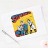 Superman 52 Square Sticker
