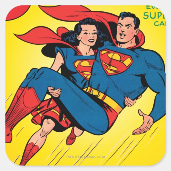 Superman_#57_square_sticker_1 Superman 57 Square Sticker
