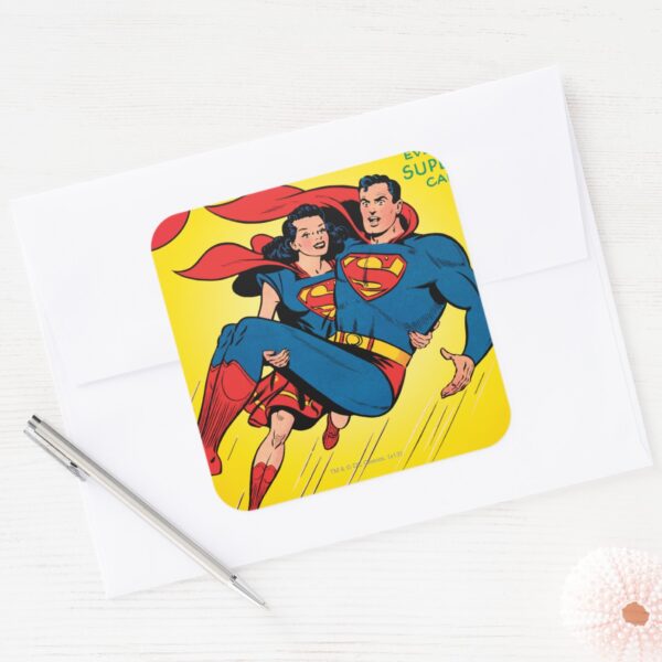 Superman_#57_square_sticker_3 Superman 57 Square Sticker