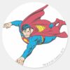 Superman_90_classic_round_sticker_1 Superman 90 Classic Round Sticker