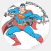 Superman_Breaks_Chains_2_Classic_Round_Sticker_1 Superman Breaks Chains 2 Classic Round Sticker