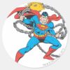 Superman_Breaks_Chains_3_Classic_Round_Sticker_1 Superman Breaks Chains 3 Classic Round Sticker