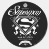 Superman_Coat_of_Arms_Classic_Round_Sticker_1 Superman Coat Of Arms Classic Round Sticker