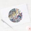 Superman_Comic_Panel_-_Clark's_Origins_2_Classic_Round_Sticker_3 Superman Comic Panel Clarks Origins 2 Classic Round Sticker