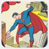 Superman Complete Story Square Sticker