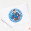 Superman_Courage_Strength_Power_Classic_Round_Sticker_3 Superman Courage Strength Power Classic Round Sticker