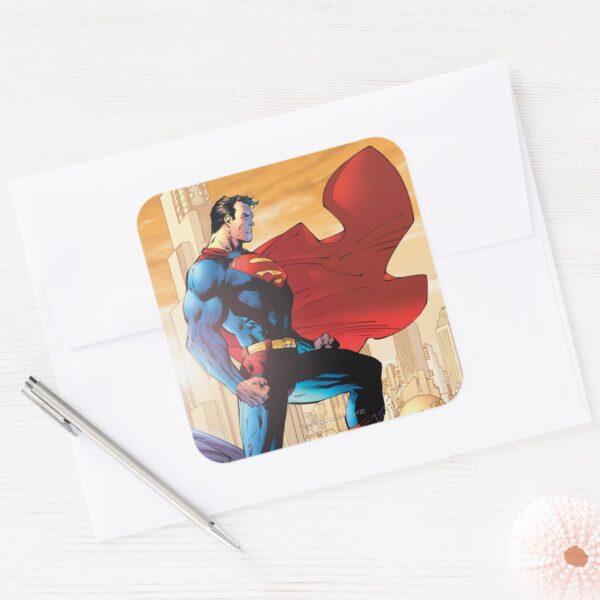 Superman_Daily_Planet_Square_Sticker_3 Superman Daily Planet Square Sticker