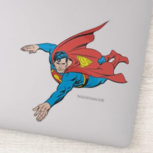 Superman_Dives_Left_Sticker_1 Superman Dives Left Sticker