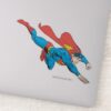 Superman_Dives_Right_Sticker_1 Superman Dives Right Sticker