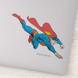 Superman_Dives_Right_Sticker_1 Superman Dives Right Sticker