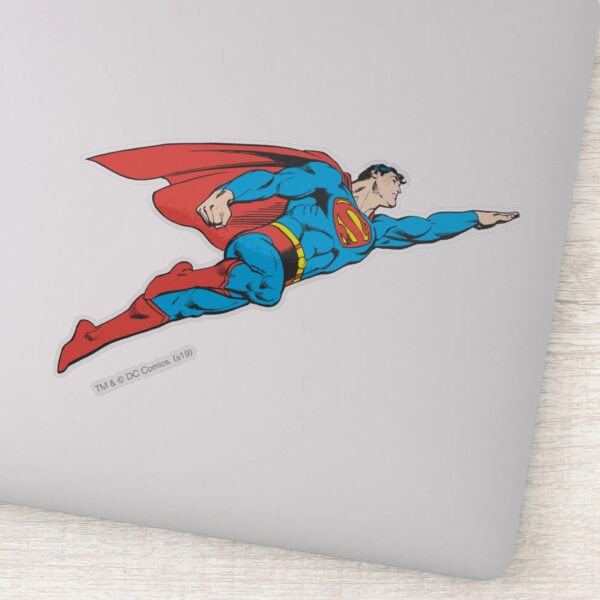 Superman_Flying_Right_Sticker_1 Superman Flying Right Sticker