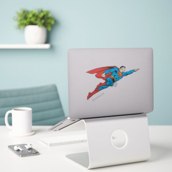 Superman_Flying_Right_Sticker_3 Superman Flying Right Sticker