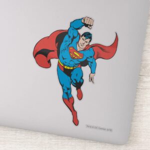 Superman Left Fist Raised Sticker