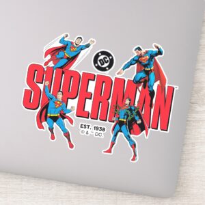 Superman Legends Forever Graphic Sticker