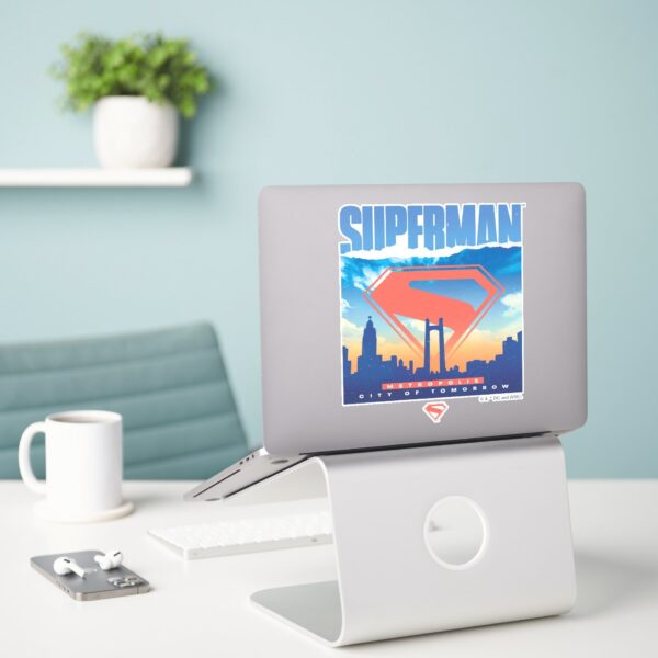 Superman_Metropolis_Skyline_Sticker_3 Superman Metropolis Skyline Sticker