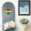 Superman_Rainbow_Logo_Sticker_7 Superman Rainbow Logo Sticker