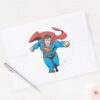 Superman_Runs_Forward_2_Classic_Round_Sticker_3 Superman Runs Forward 2 Classic Round Sticker
