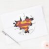Superman_S-Shield___Broken_Metal_Logo_Classic_Round_Sticker_3 Superman S Shield Broken Metal Logo Classic Round Sticker