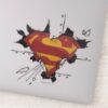 Superman_S-Shield___Broken_Metal_Logo_Sticker_1 Superman S Shield Broken Metal Logo Sticker