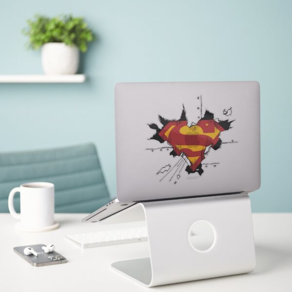 Superman_S-Shield___Broken_Metal_Logo_Sticker_3 Superman S Shield Broken Metal Logo Sticker