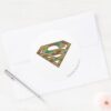 Superman_S-Shield___Camouflage_Logo_Classic_Round_Sticker_3 Superman S Shield Camouflage Logo Classic Round Sticker