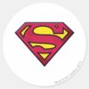 Superman_S-Shield___Dirt_Logo_Classic_Round_Sticker_1 Superman S Shield Dirt Logo Classic Round Sticker
