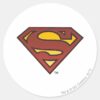 Superman_S-Shield___Faded_Dots_Logo_Classic_Round_Sticker_1 Superman S Shield Faded Dots Logo Classic Round Sticker