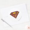 Superman_S-Shield___Faded_Dots_Logo_Classic_Round_Sticker_3 Superman S Shield Faded Dots Logo Classic Round Sticker