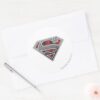 Superman_S-Shield___Gray_and_Red_City_Logo_Classic_Round_Sticker_3 Superman S Shield Gray And Red City Logo Classic Round Sticker