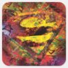 Superman_S-Shield___Grunge_Logo_Square_Sticker_1 Superman S Shield Grunge Logo Square Sticker