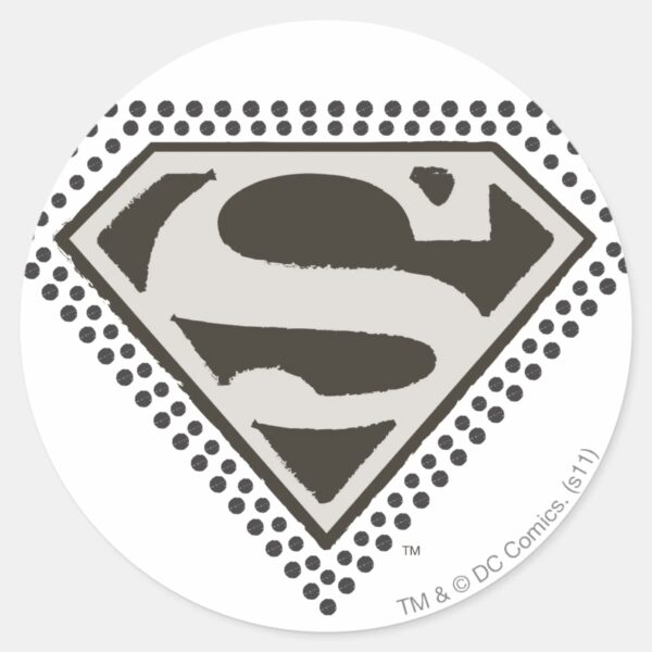 Superman_S-Shield___It's_Showtime!_Logo_Classic_Round_Sticker_1 Superman S Shield Its Showtime Logo Classic Round Sticker