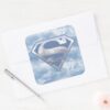 Superman_S-Shield___Light_Blue_City_Logo_Square_Sticker_3 Superman S Shield Light Blue City Logo Square Sticker