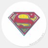 Superman_S-Shield___Printed_Logo_Classic_Round_Sticker_1 Superman S Shield Printed Logo Classic Round Sticker