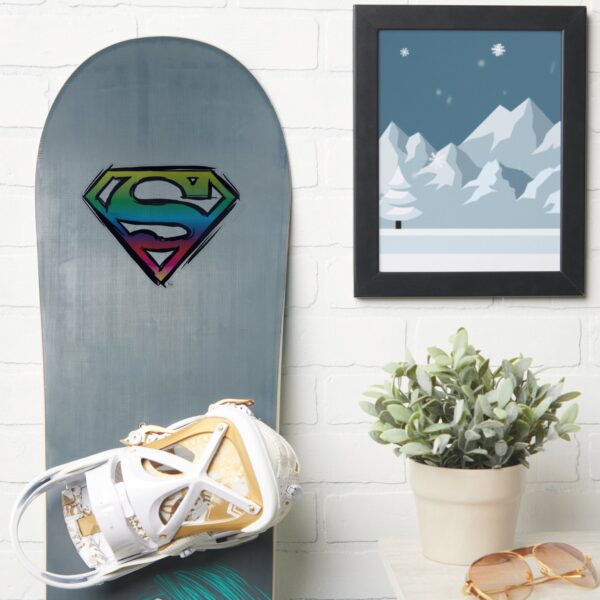 Superman_S-Shield___Rainbow_Logo_Sticker_7 Superman S Shield Rainbow Logo Sticker