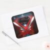 Superman_Stylized___Futuristic_Logo_Square_Sticker_3 Superman Stylized Futuristic Logo Square Sticker