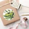Superman_Stylized___Green_Shield_Logo_Classic_Round_Sticker_5 Superman Stylized Green Shield Logo Classic Round Sticker