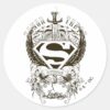 Superman_Stylized___Honor,_Truth_on_White_Logo_Classic_Round_Sticker_1 Superman Stylized Honor Truth On White Logo Classic Round Sticker