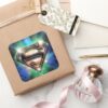 Superman_Stylized___Shiny_Burst_Logo_Square_Sticker_5 Superman Stylized Shiny Burst Logo Square Sticker
