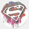 Superman_Stylized___Twisted_Innocence_Logo_Classic_Round_Sticker_1 Superman Stylized Twisted Innocence Logo Classic Round Sticker