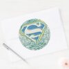Superman_Stylized___Wings_and_Name_Logo_Classic_Round_Sticker_3 Superman Stylized Wings And Name Logo Classic Round Sticker