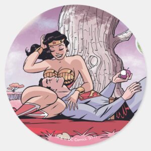 Superman_Wonder_Woman_Comic_Cover_#14_Variant_Classic_Round_Sticker_1 Superman Wonder Woman Comic Cover 14 Variant Classic Round Sticker