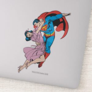 Superman Lois In Pink Sticker