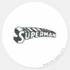Superman___Grunge_Letters_Logo_Classic_Round_Sticker_1 Superman Grunge Letters Logo Classic Round Sticker