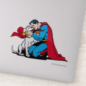 Superman_and_Krypto_Sticker_1 Superman And Krypto Sticker