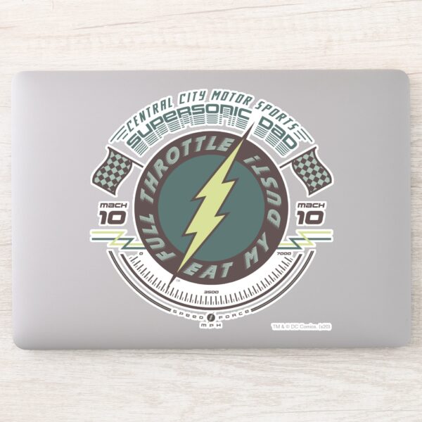 Supersonic_Dad_-_Central_City_Motor_Sports_Sticker_8 Supersonic Dad Central City Motor Sports Sticker