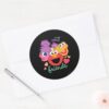 Sweet_Best_Friends_Characters_Classic_Round_Sticker_3 Sweet Best Friends Characters Classic Round Sticker