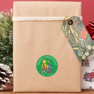 Sweet Sesame Street Merry Christmas Gift Tag