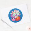 Sweet Stuff Character Classic Round Sticker